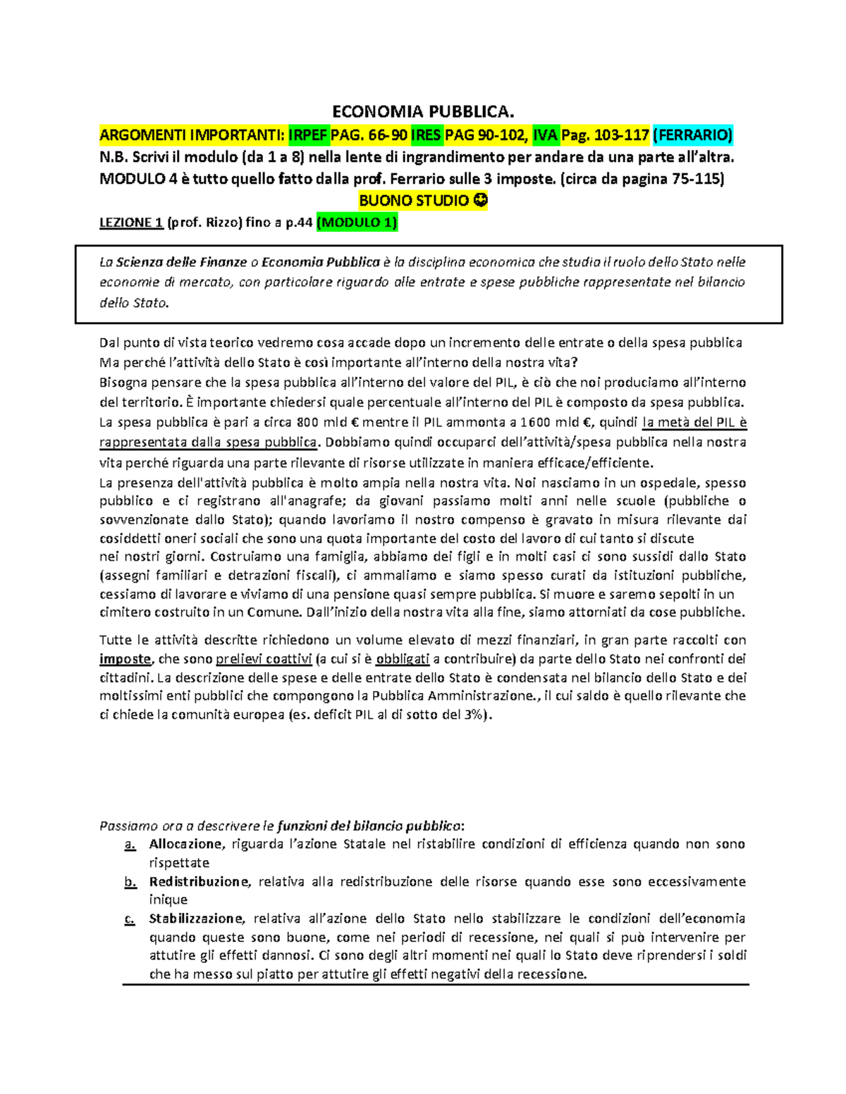economia-pubblica-1-economia-pubblica-argomenti-importanti-irpef
