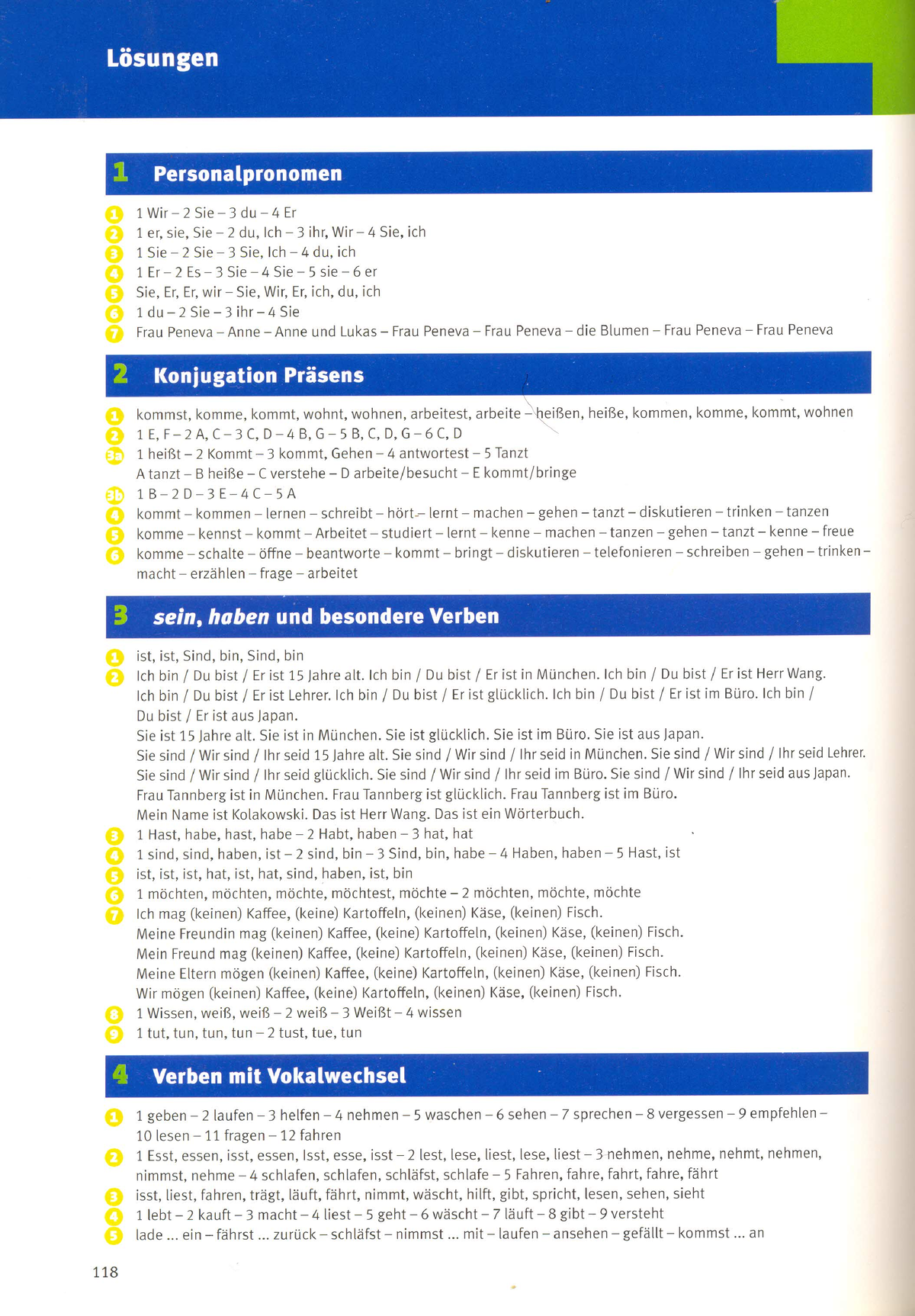 Lextragramatik+ Loesung Lextra Grammatik A1-A2 L 246 Sungen - English ...