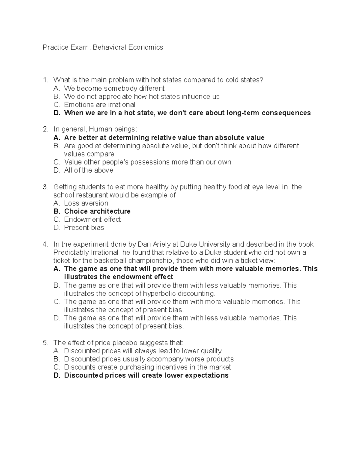 Proef/oefen tentamen 2019, vragen en antwoorden - Practice Exam ...