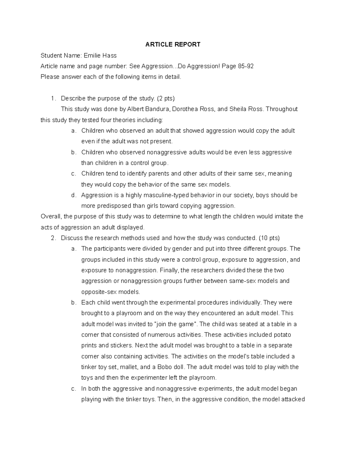 Article Review 2 - Spring of 2018, second assignment of the semester ...