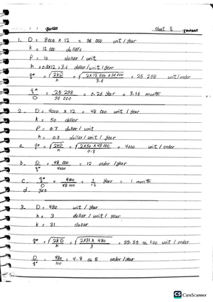 PMS sheet7 solution - Mathematical Statistics - CamScanner - Studocu