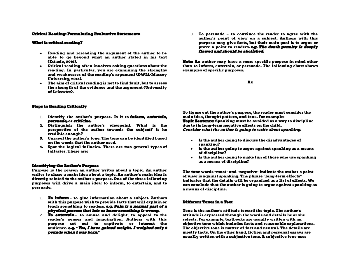 a-guide-to-critical-reading-critical-reading-formulating-evaluative