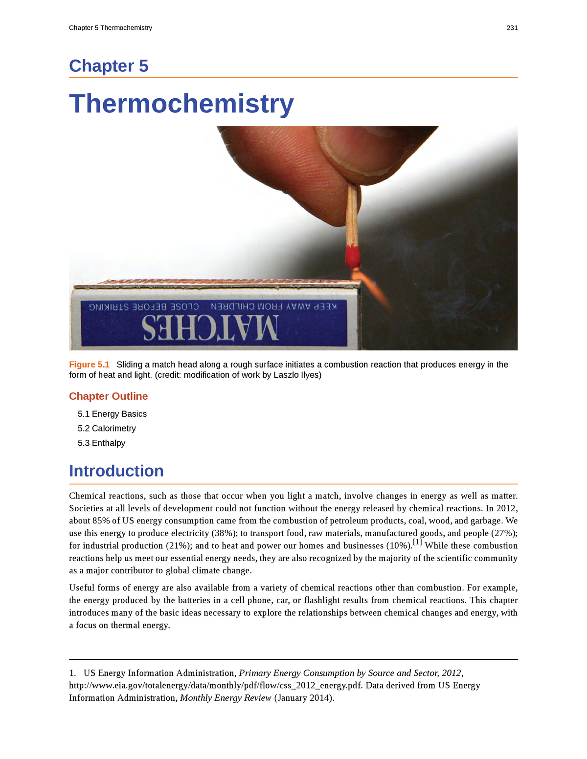 Thermochemistry Advance - Chapter 5 Thermochemistry Figure 5 Sliding A ...