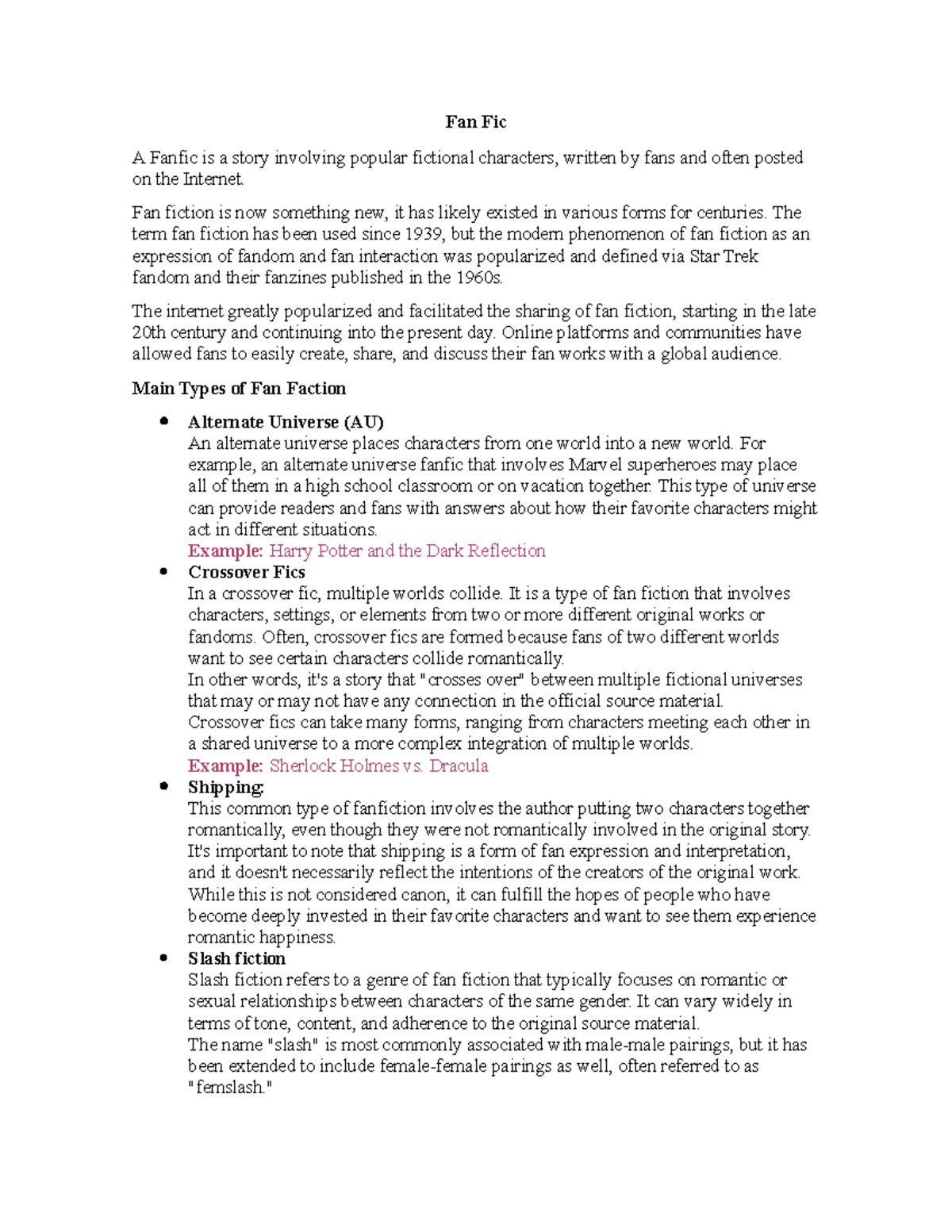 Fan Fic anwei hwoie haouwe jsoña Fan Fic A Fanfic is a story