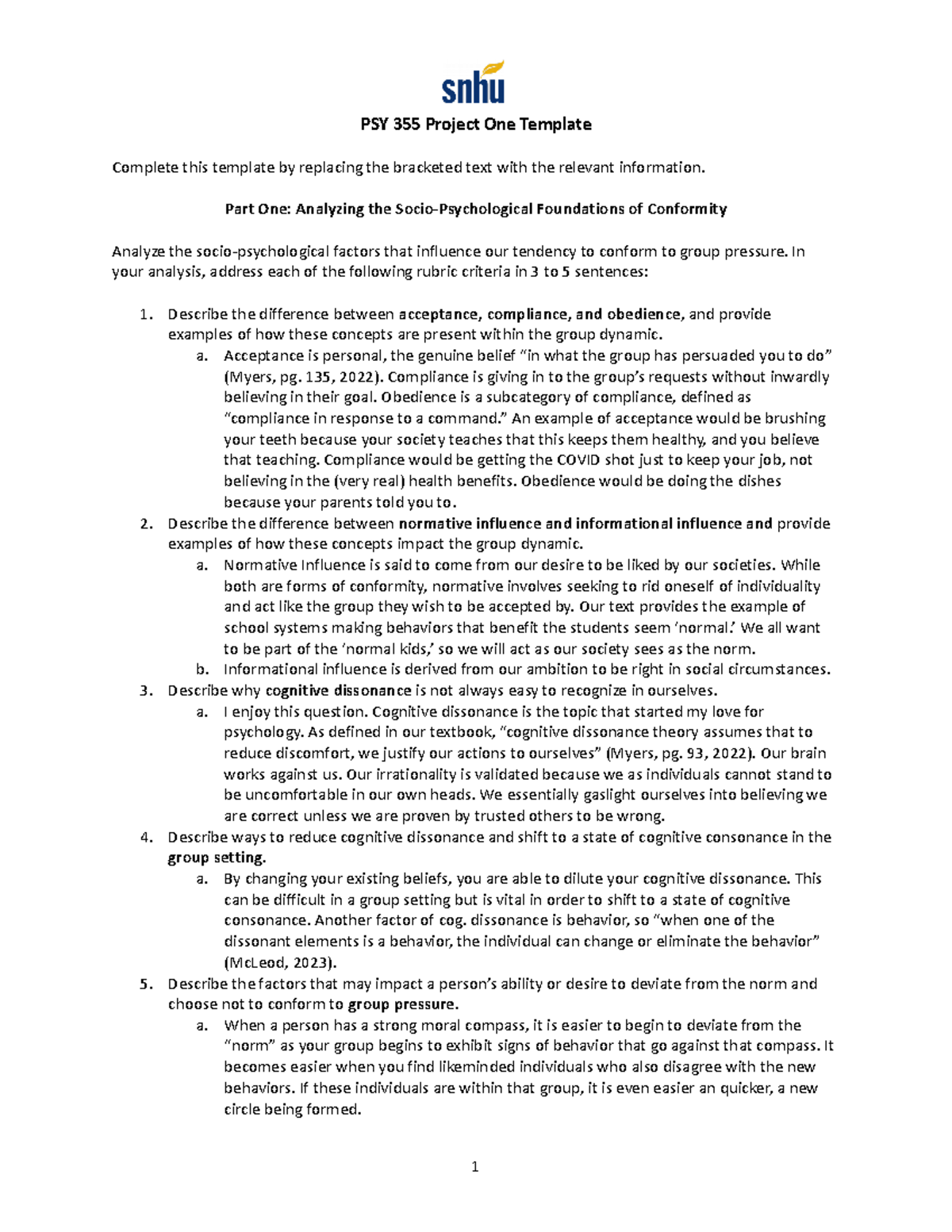 6-2 Project One - asdf - PSY 355 Project One Template Complete this ...