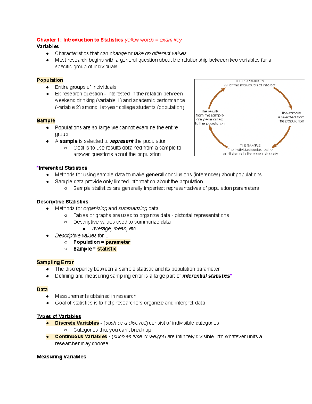 Chapter 1 Introduction To Statistics - Chapter 1: Introduction To ...