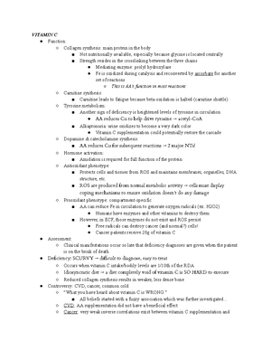 Lipid Metabolism 1 - Detailed Notes - Lipid Metabolism Lipids ...