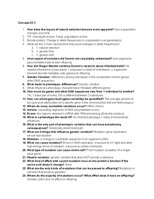 1306 Practice Exam 4 Typed - BIO 1306 - Baylor University - Studocu