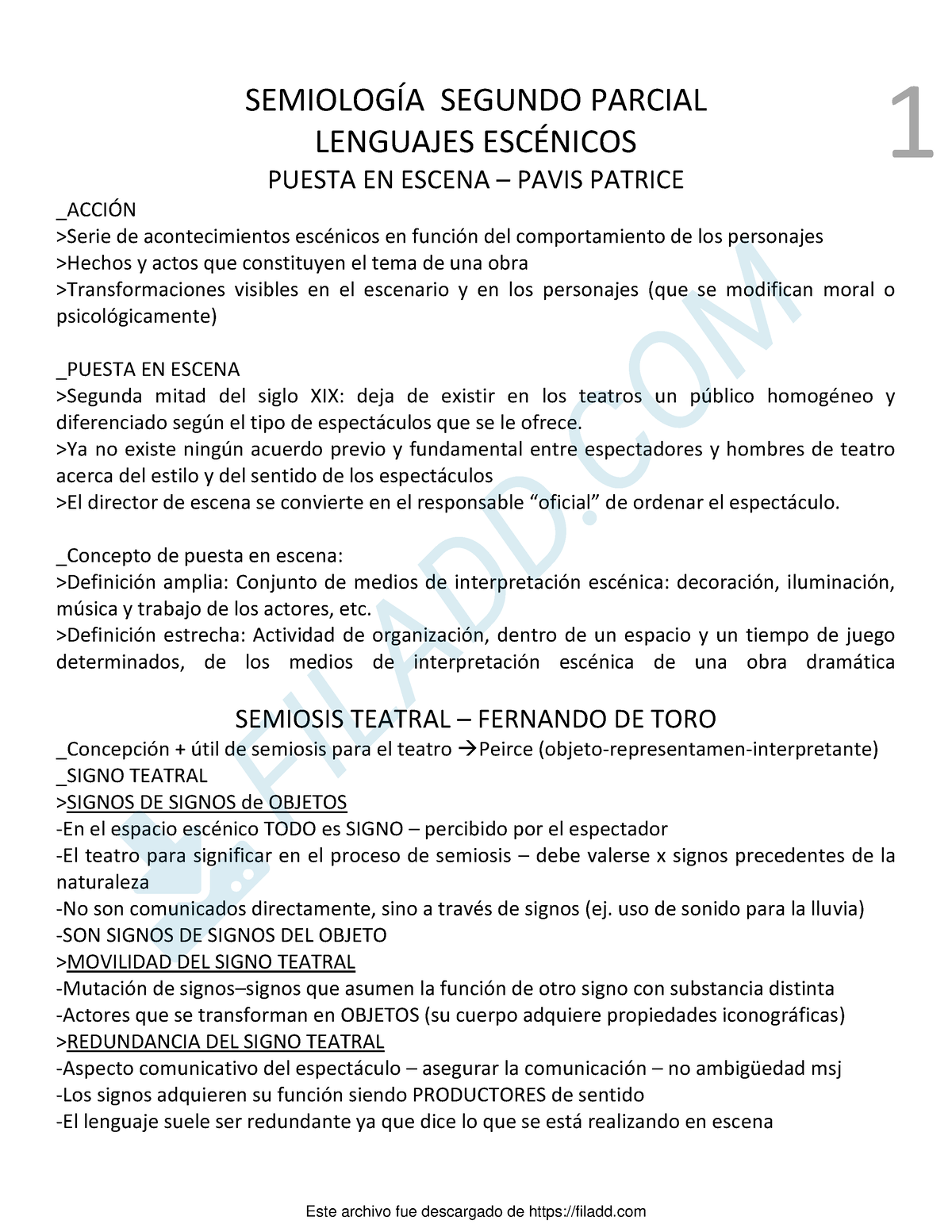 Semiologia Segundo Parcial 1 - 1 SEMIOLOGÍA SEGUNDO PARCIAL LENGUAJES ...