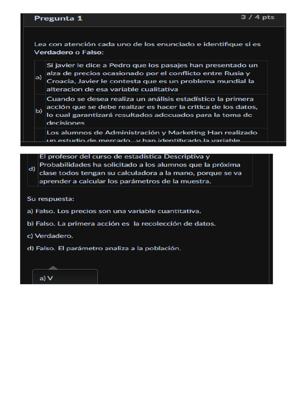 Practica Calificada N° 1 - Estadística Descriptiva Y Probabilidades ...