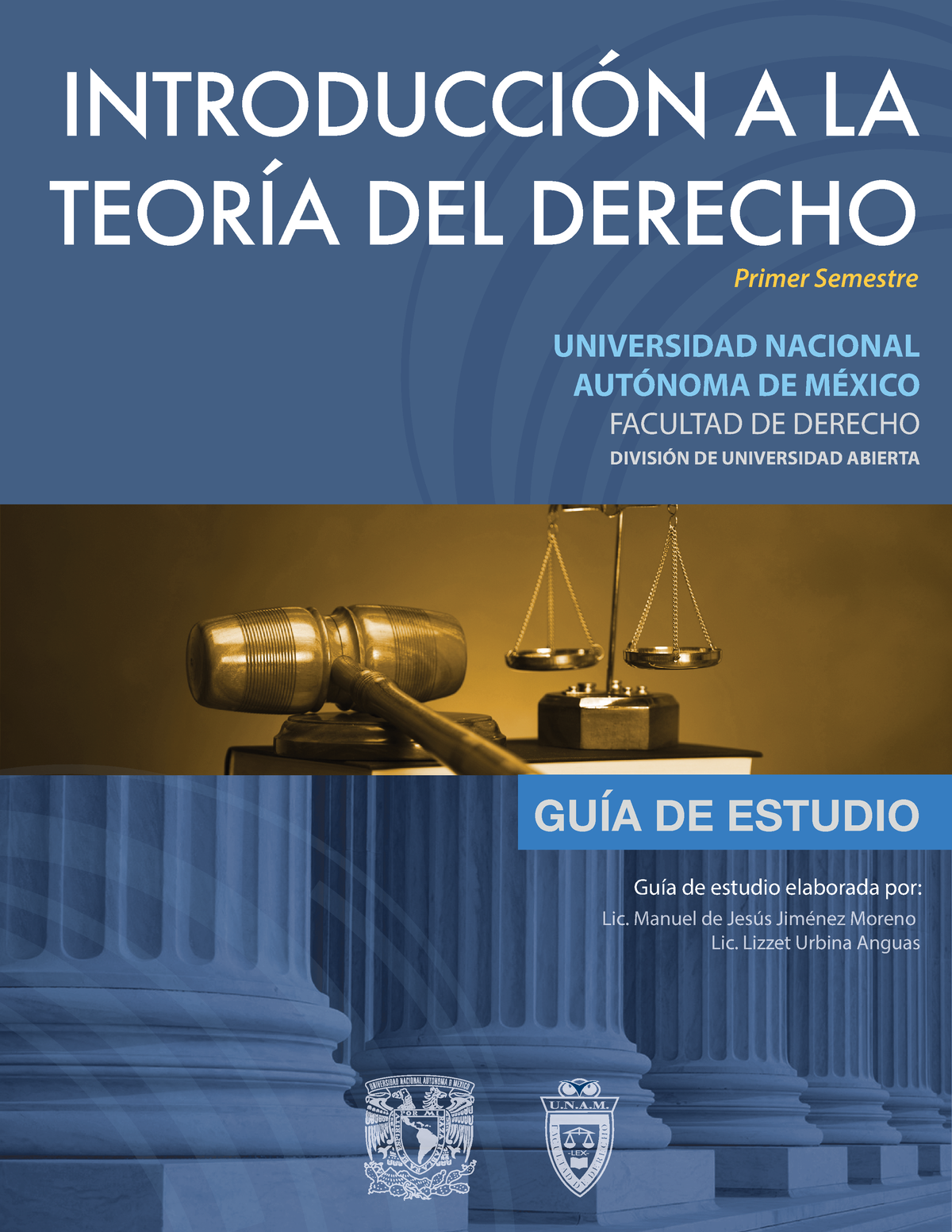 Introduccion A La Teoria Del Derecho 1 Semestre - UNIVERSIDAD NACIONAL ...