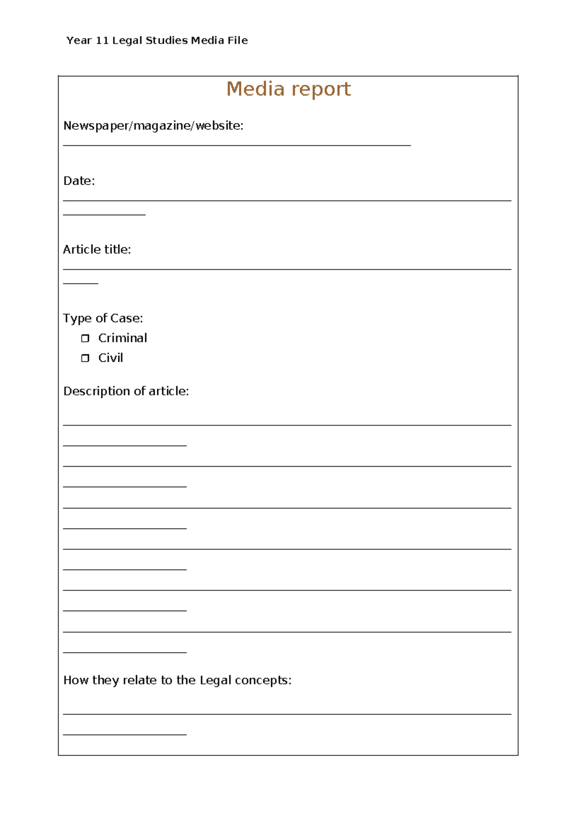 Harvey sneddon - Media File pro-forma - Year 11 Legal Studies Media ...
