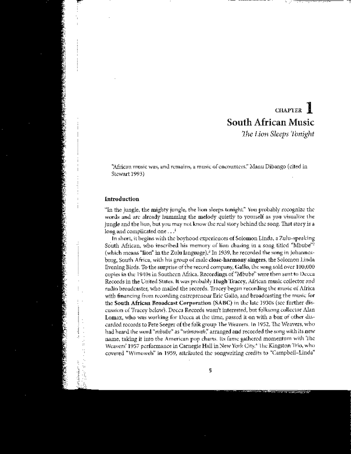 reading-on-south-african-music-about-graceland-chapter-1-south