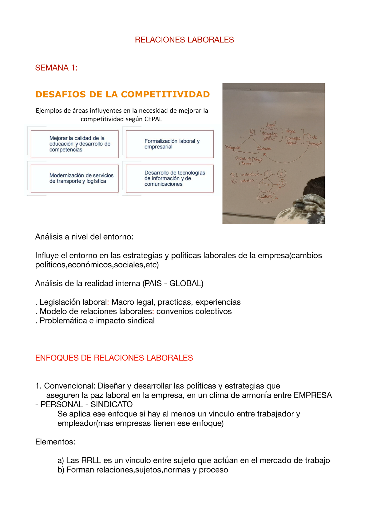 Relacion Laboral - Apuntes - RELACIONES LABORALES SEMANA 1: Análisis A ...