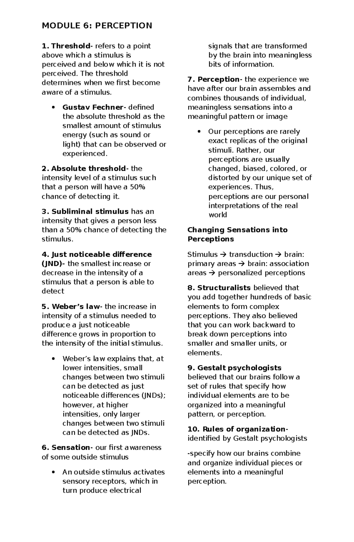 introduction-to-psychology-module-6-perception-1-refers-to-a-point-above-which-a-stimulus-is