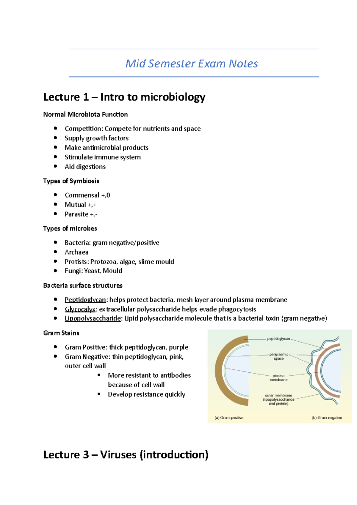 Mid Semester exam - Lecture 1 to 9 summary - Mid Semester Exam Notes ...
