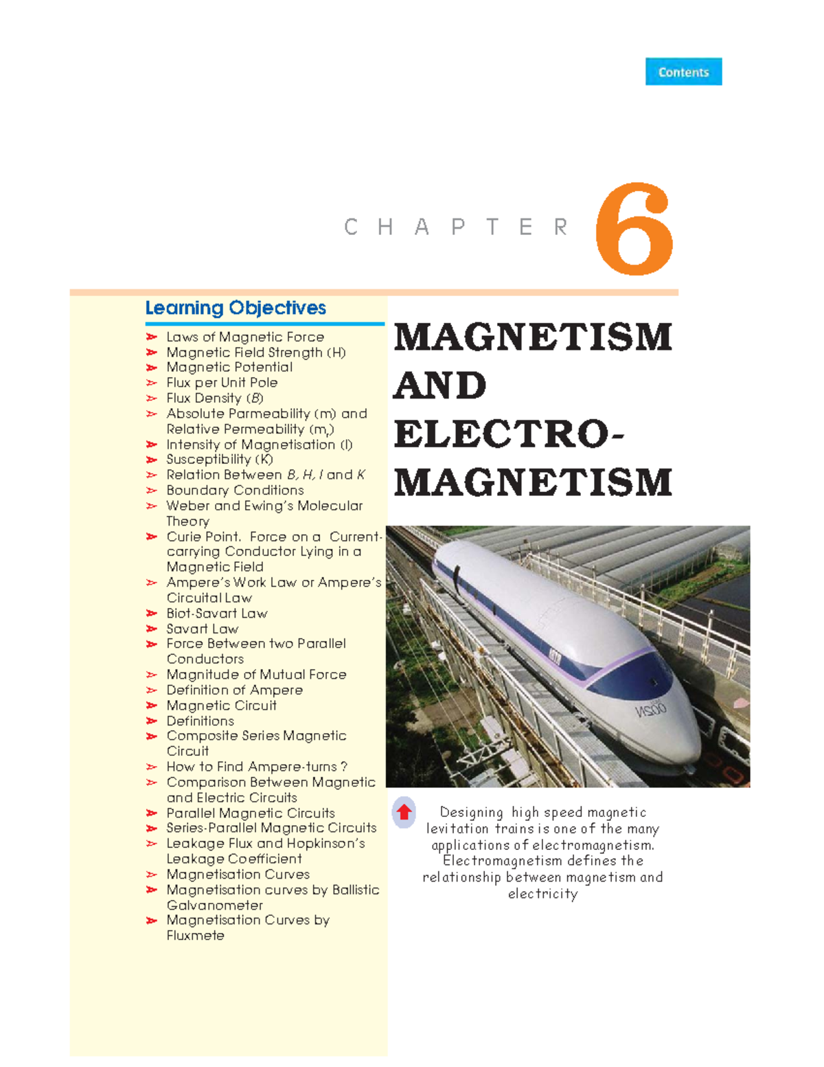 Chp-06 Magnetism AND Electromagnetism - C H A P T E R Learning ...