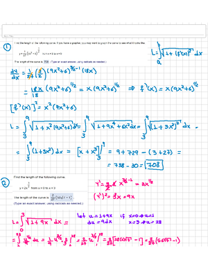 Test 3 - calc 2 - MAC2312 - Studocu