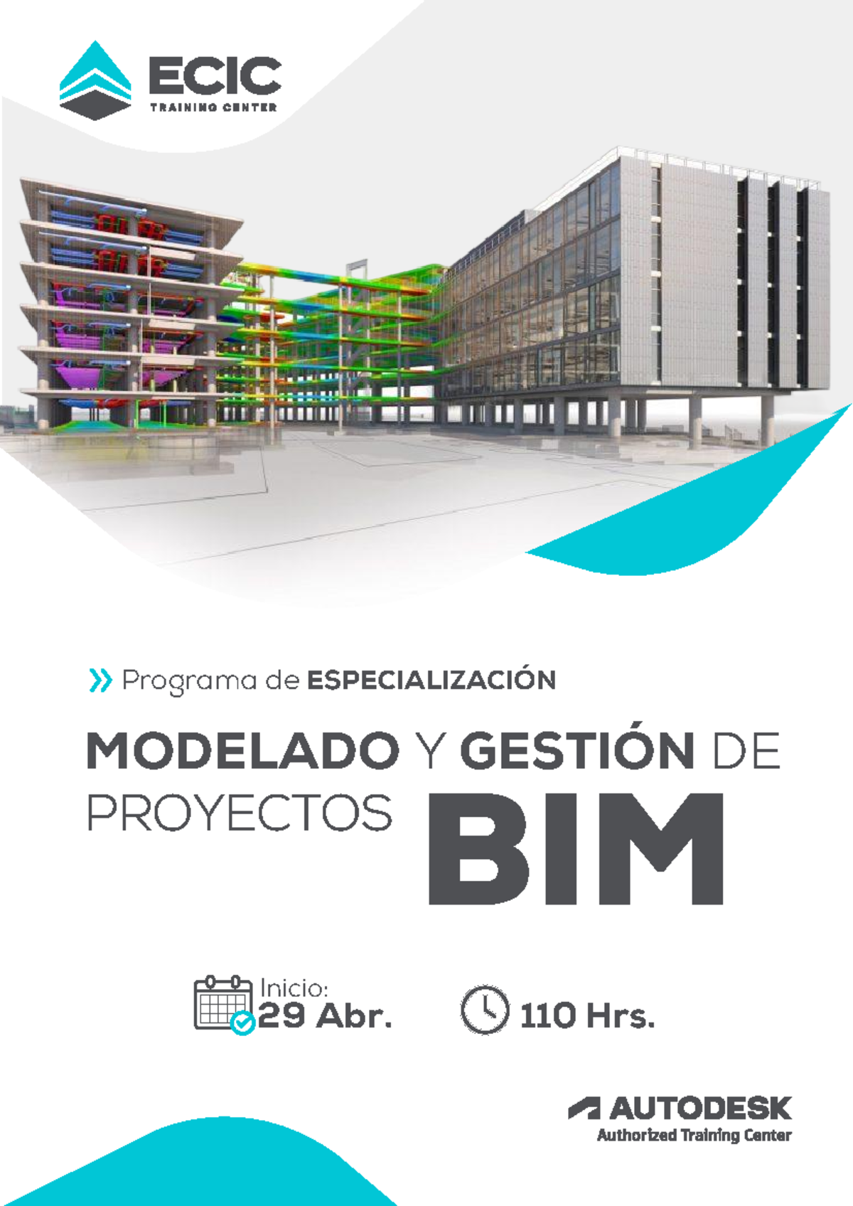 Modelado y gestión de proyectos BIM XIX ED - Inicio: 29 Abr. 110 Hrs ...