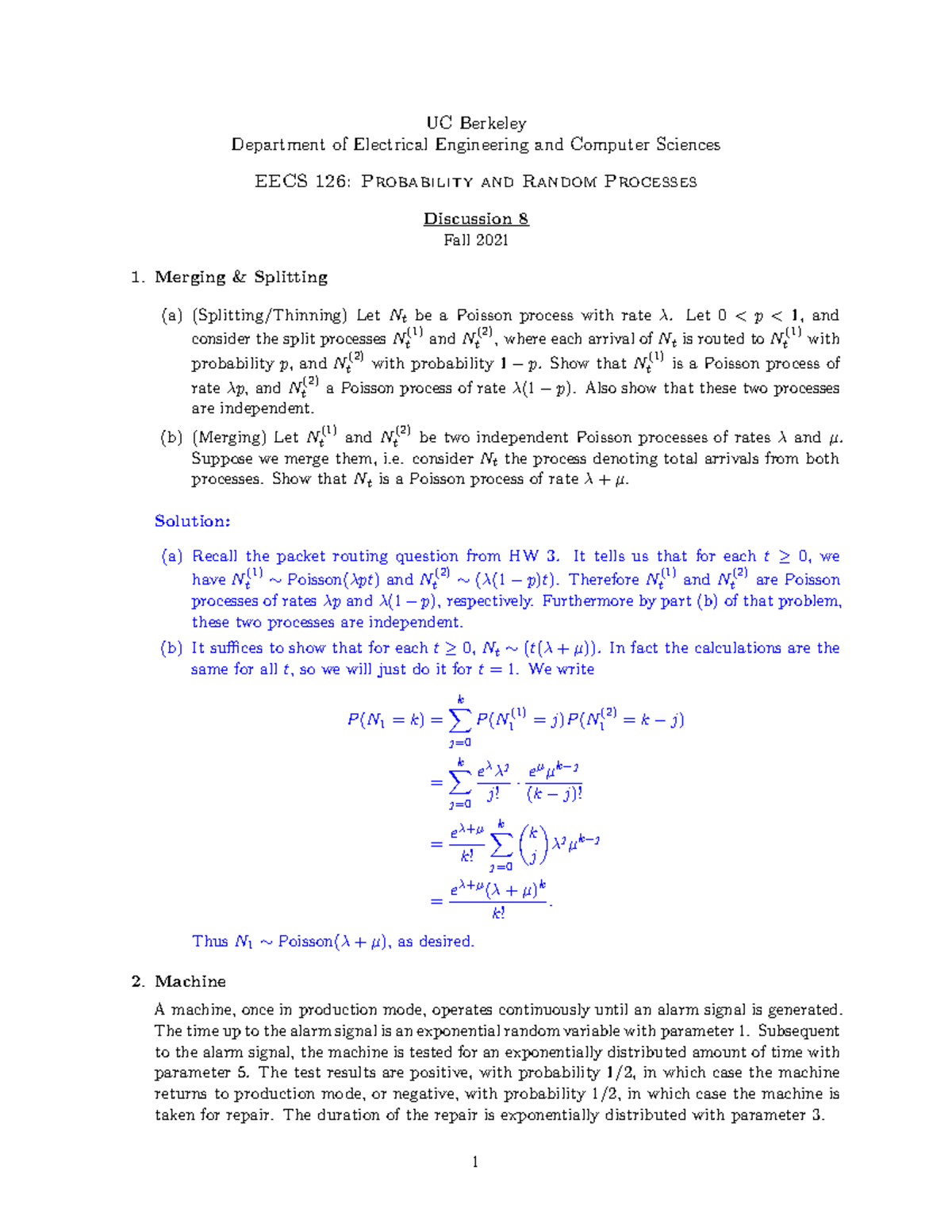 Dis8-sol - Dis8-sol - UC Berkeley Department of Electrical Engineering ...