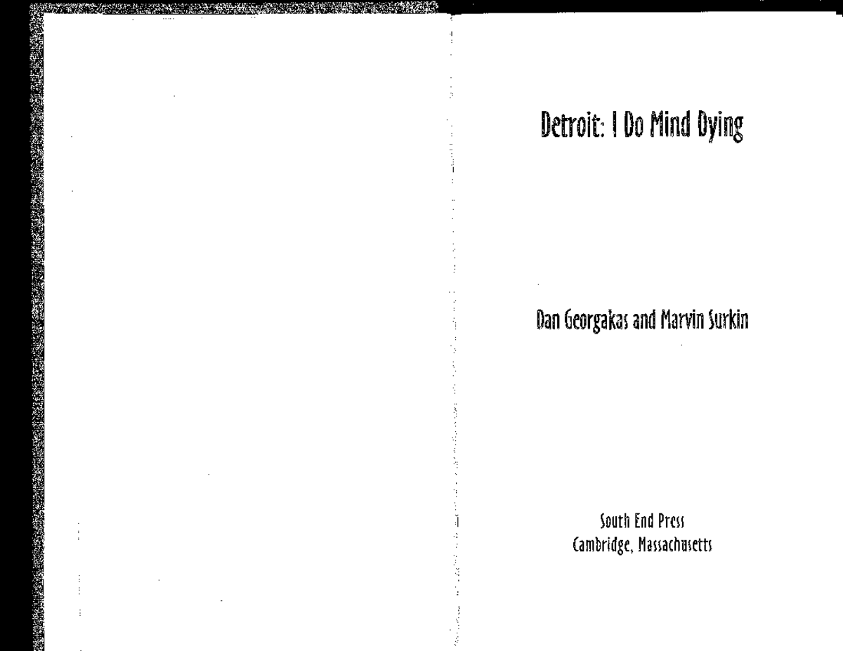 Detroit file of text from class. PDF download - LSTU-L 104 - Studocu