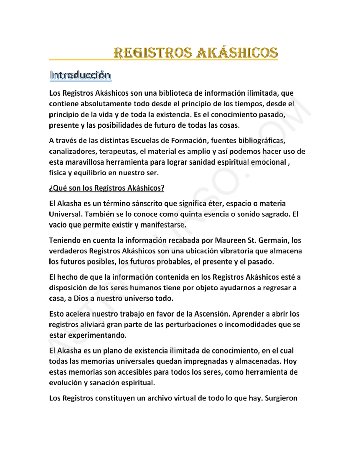 Modulo+1+Introduccion wm - REGISTROS AKASHICOS Introducción Los ...