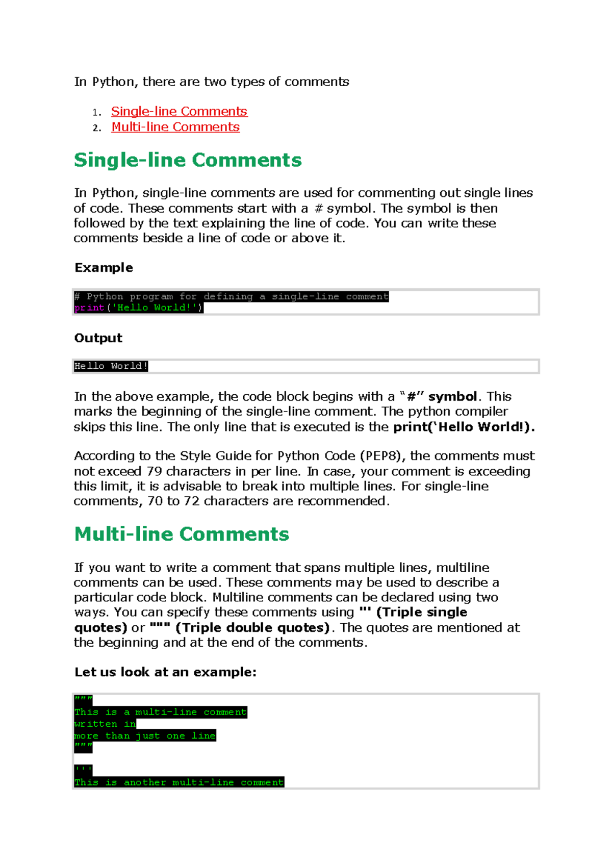 unit-1-notes-in-python-there-are-two-types-of-comments-1-single