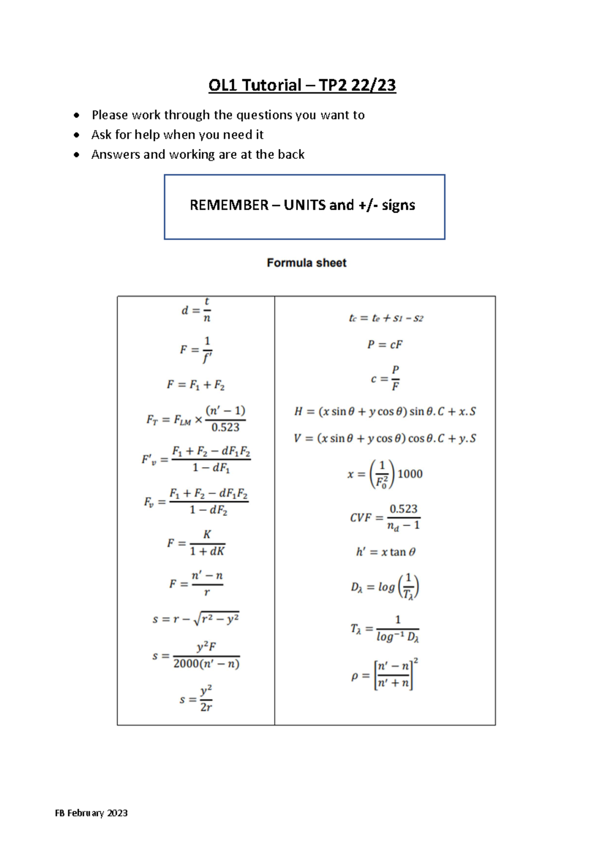 OL1 tutorial - The patient’s PD is 67mm and the longest diameter of the ...