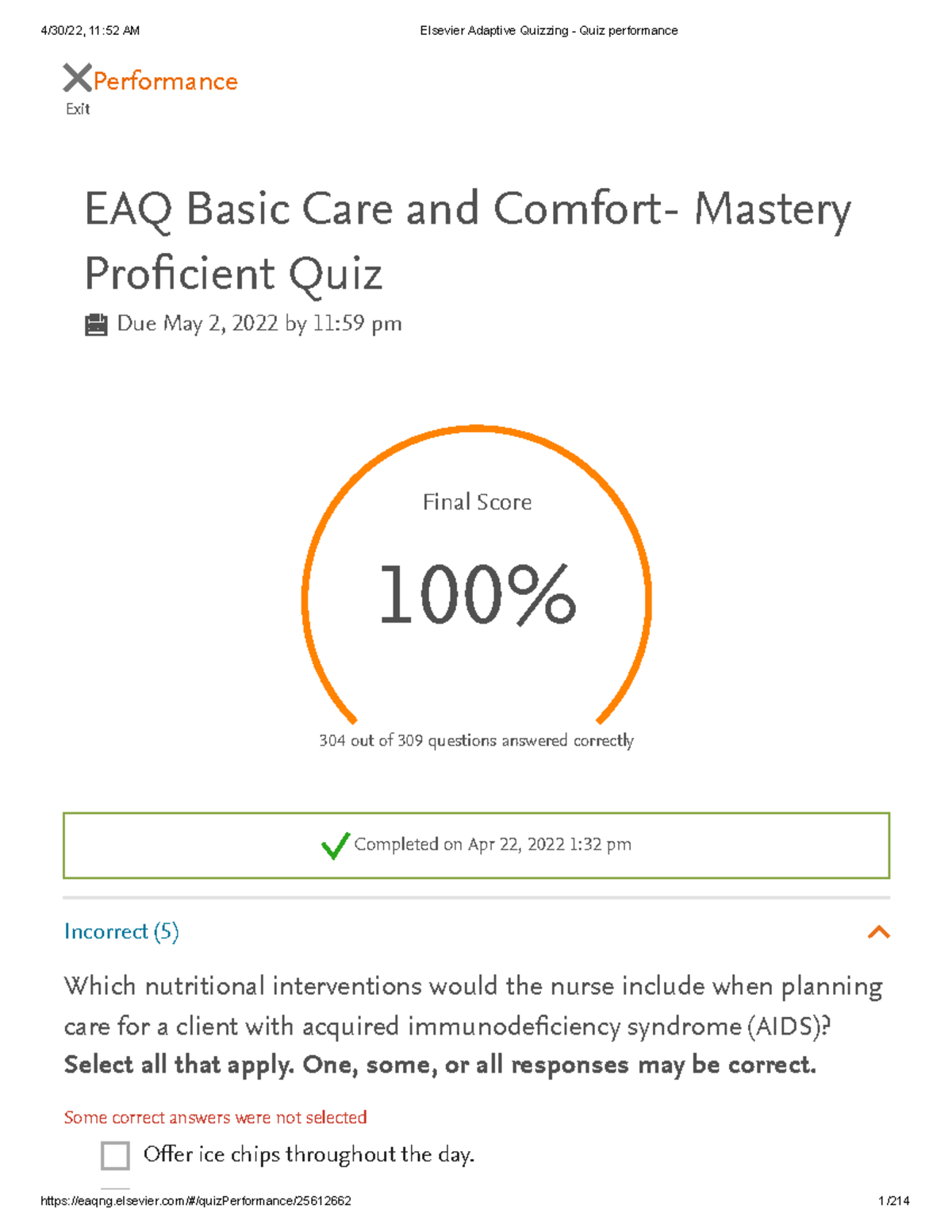 Basic Care EAQ - EAQ - Exit Performance EAQ Basic Care And Comfort ...