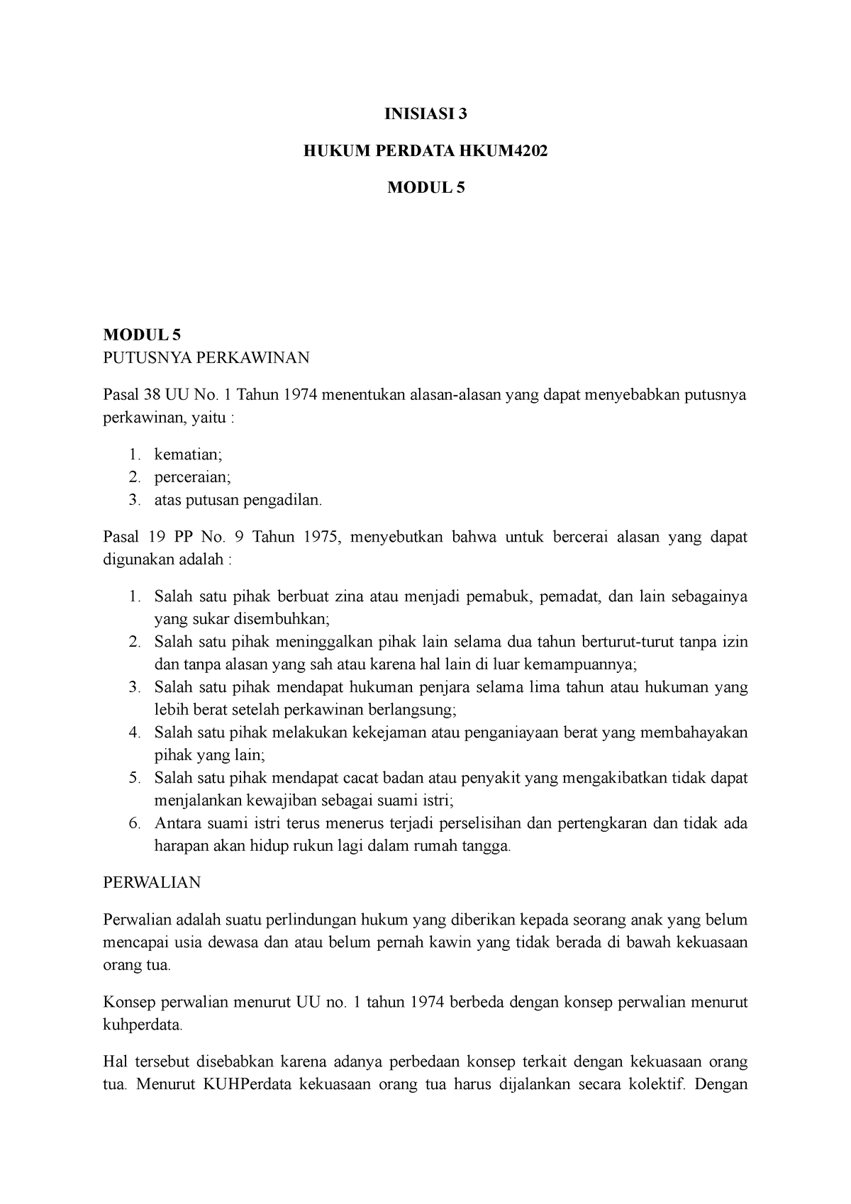 04. Inisiasi 3 Modul 5 - DDSSSSS - INISIASI 3 HUKUM PERDATA HKUM MODUL ...