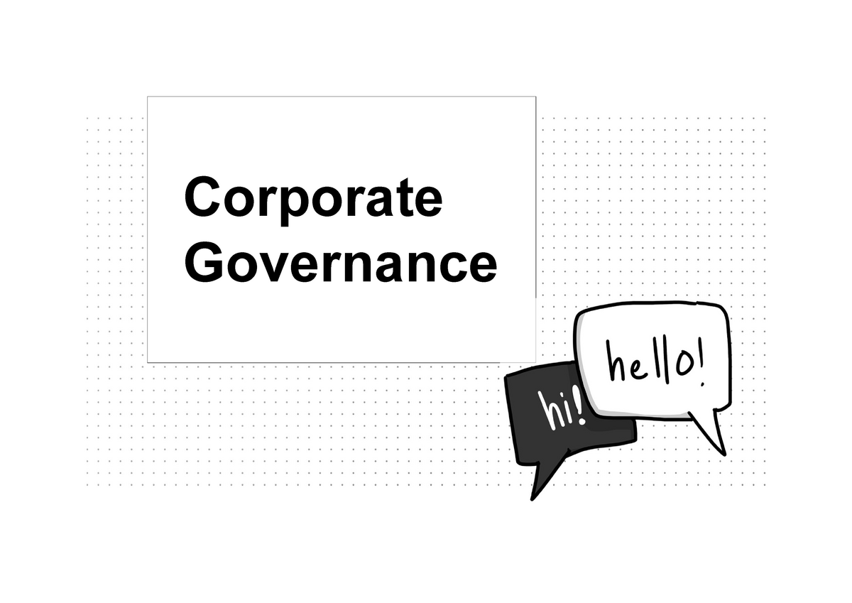 1. Corporate Governance (B&W) - Corporate Governance 2 CORPORATE ...