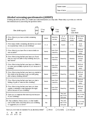 DAST 10 drug abuse screening test - drugabuse/nidamed-medical-health ...