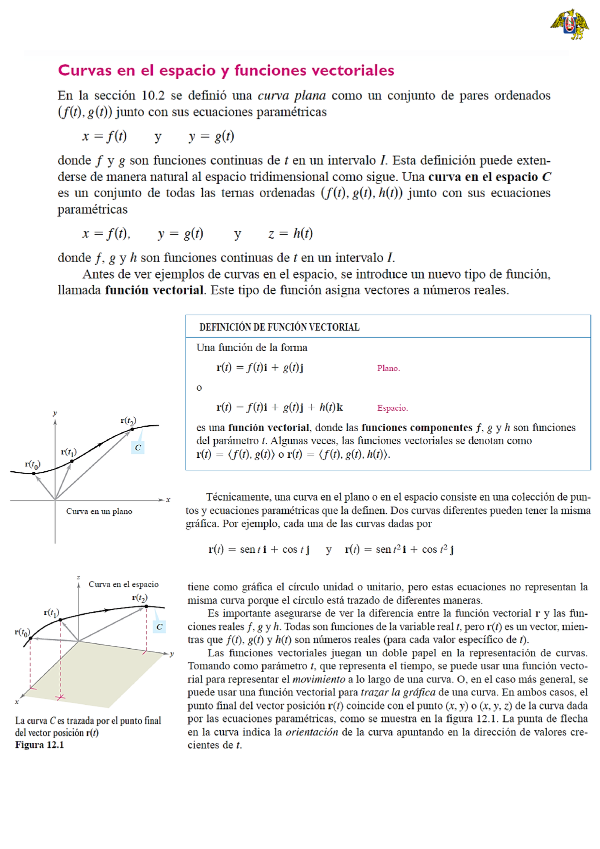 1 Funciones Vectoriales   Ecuaciones Diferenciales   Studocu