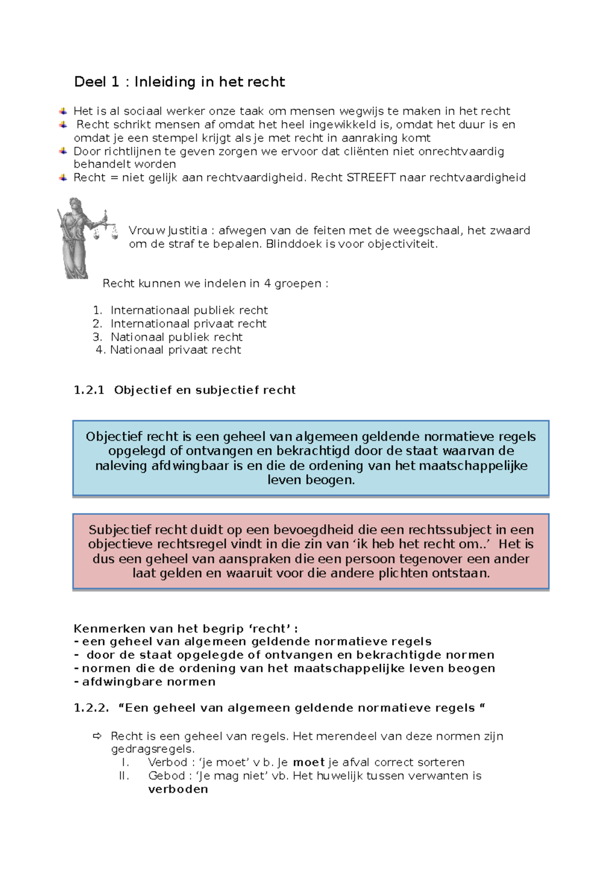 Samenvatting Praktisch Burgerlijk Recht Uitgediept Compleet - Deel 1 ...