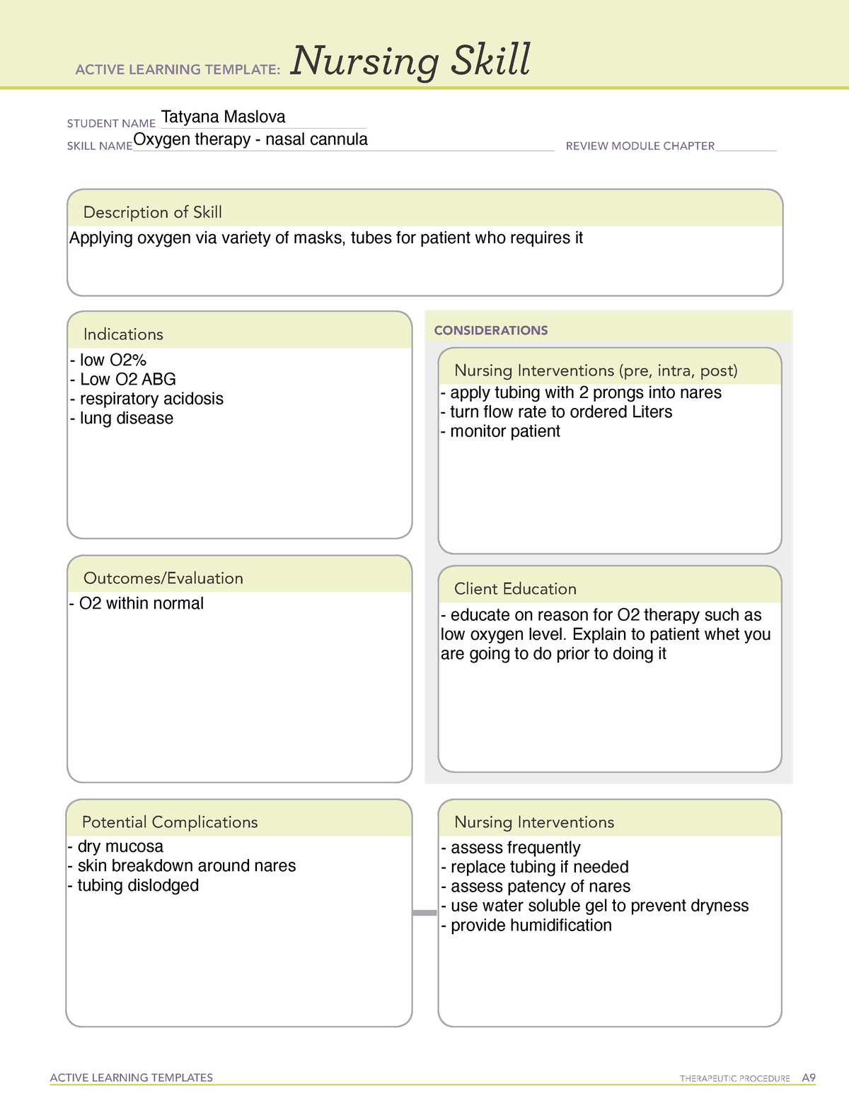 Skill Vitals O2 Active Learning Template Active Learning Templates - Vrogue