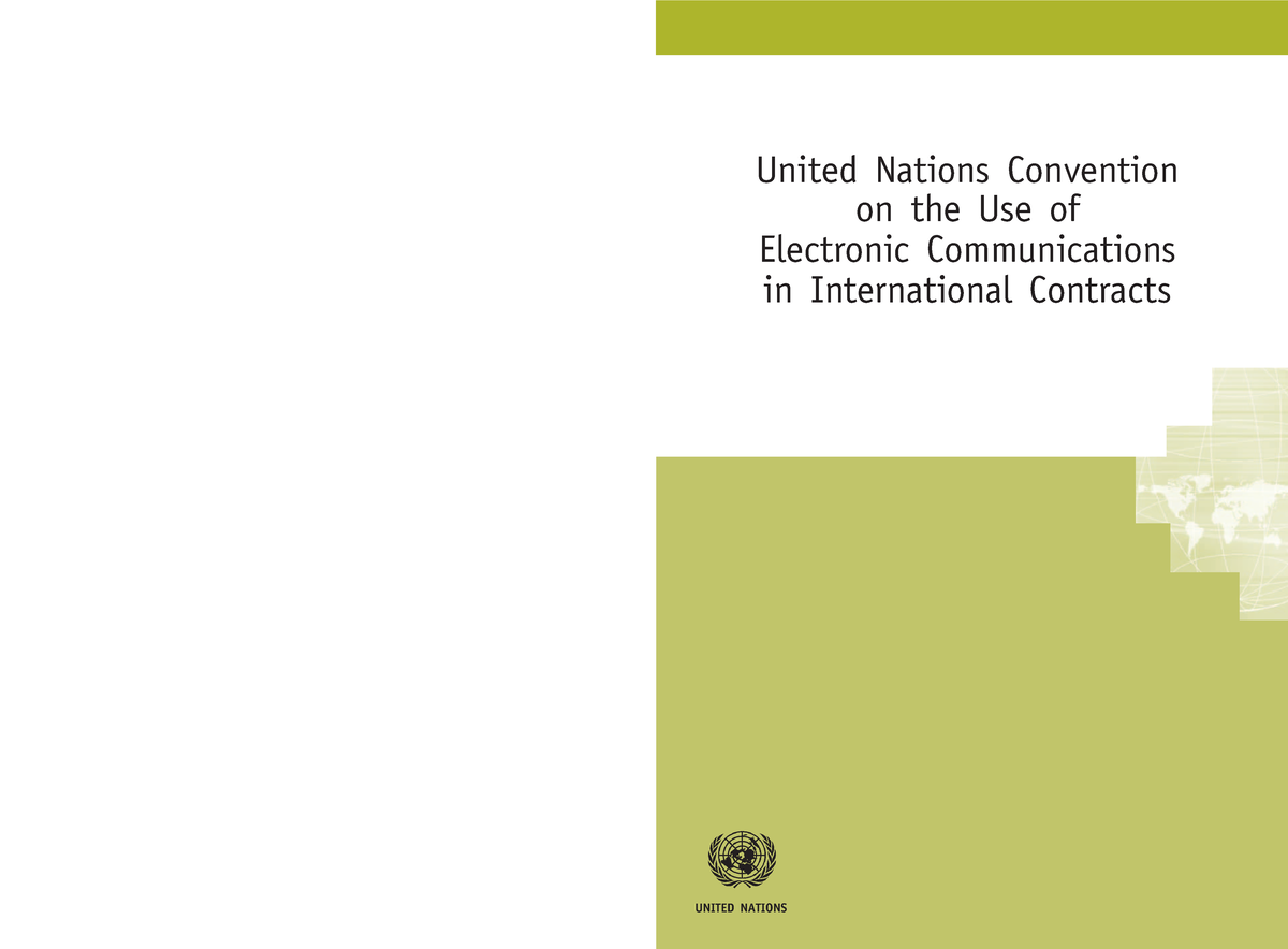 ECCConvention2005 contracts research work UNITED NATIONS United