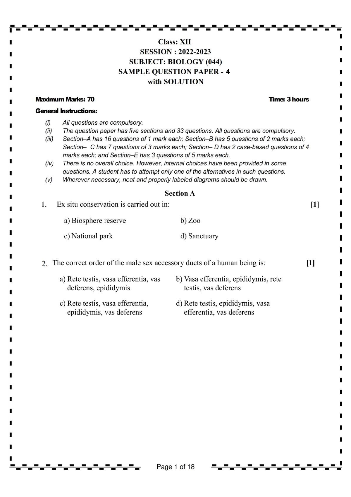 Paper-4 - Chemistry - Studocu