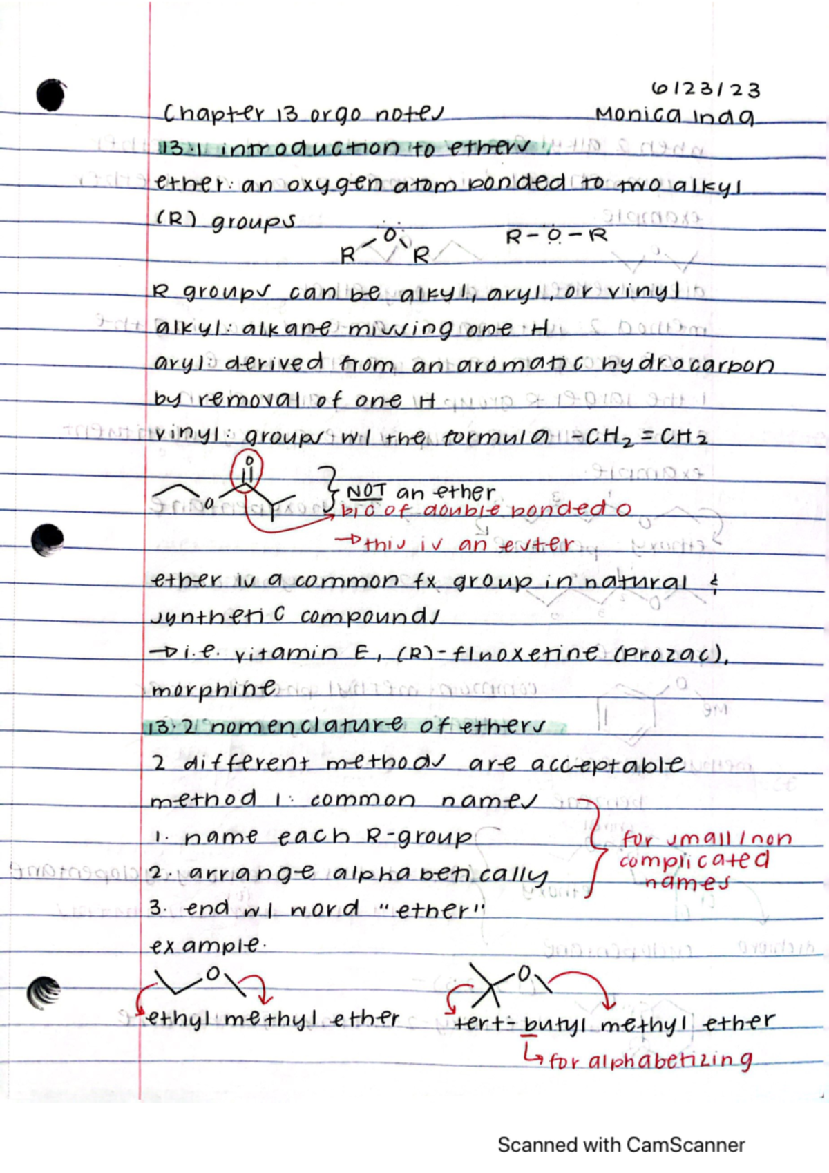 Chapter 13 orgo notes Jun 23, 2023 - CHEM 3750 - Studocu