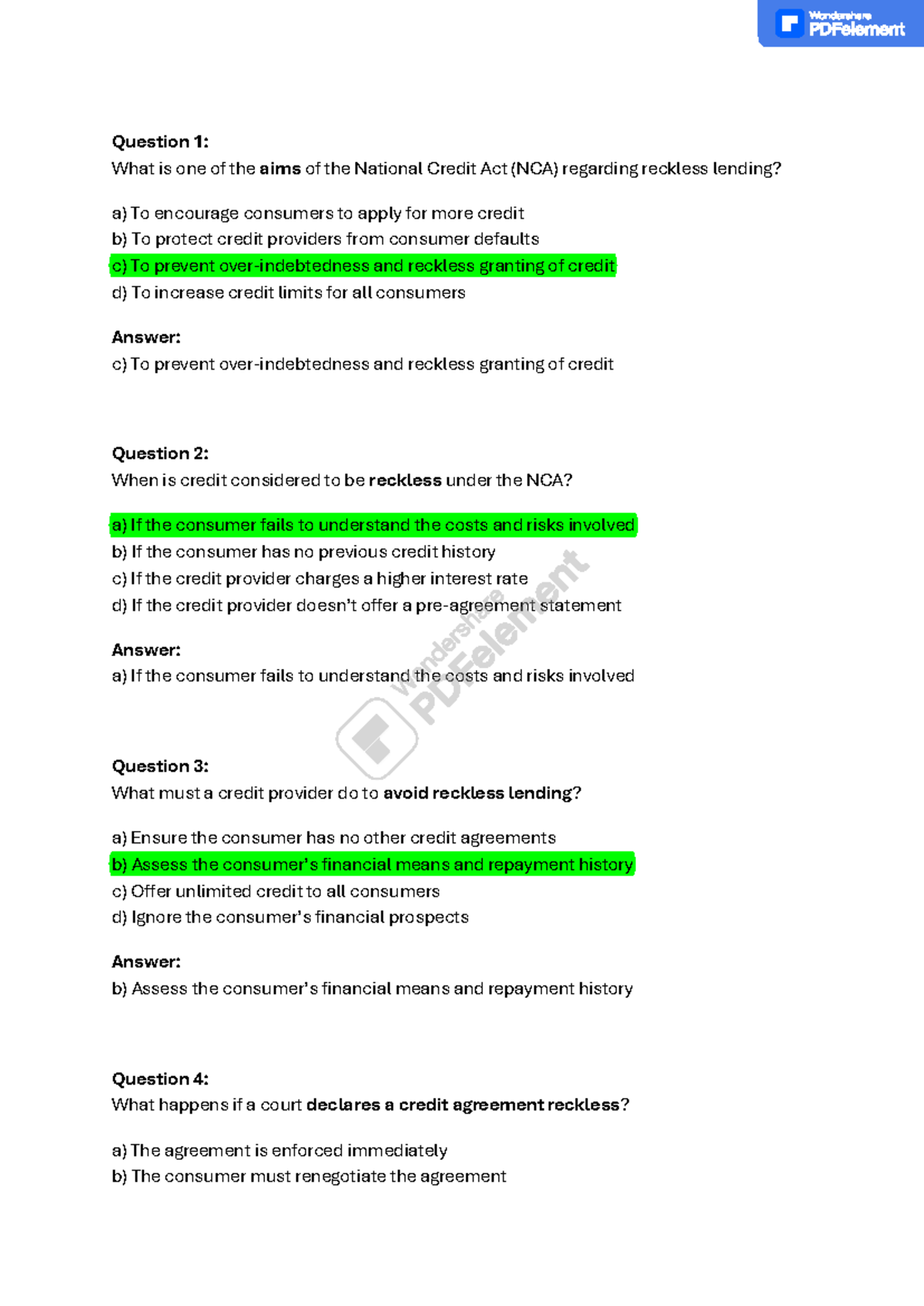 WEEK 7 LEC 3 - test yourself - Question 1: What is one of the aims of ...