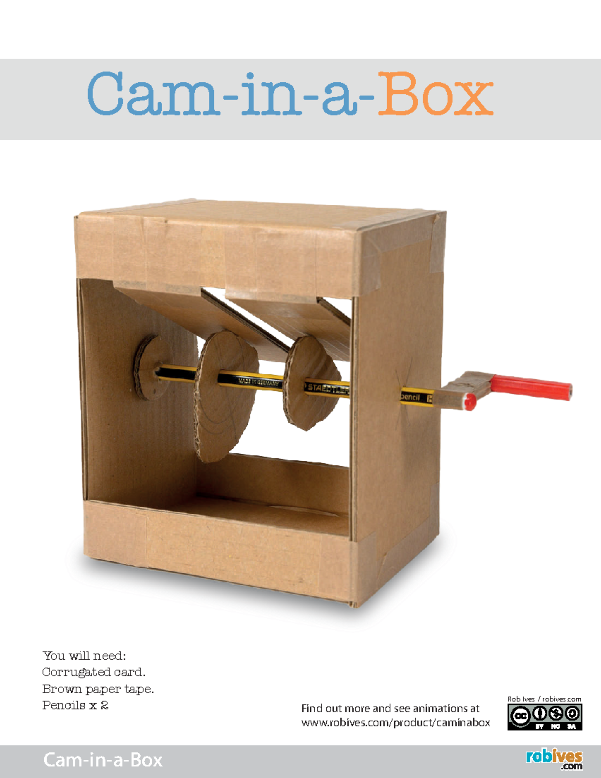 Cambox - Rob Ives / robives You will need: Corrugated card. Brown paper ...