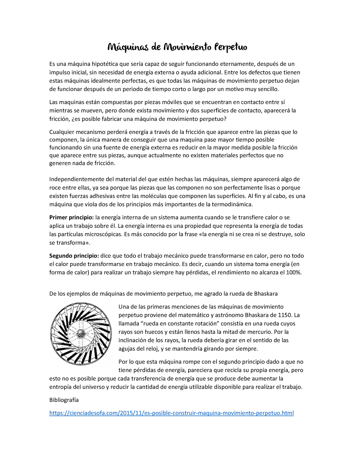 Máquina De Movimiento Perpetuo. Una Máquina Hipotética Que Puede Trabajar  Indefinidamente Sin Una Fuente De Energía. Es Imposible, Ya Que Violaría La  Primera O Segunda Ley De La Termodinámica Fotos, retratos, imágenes