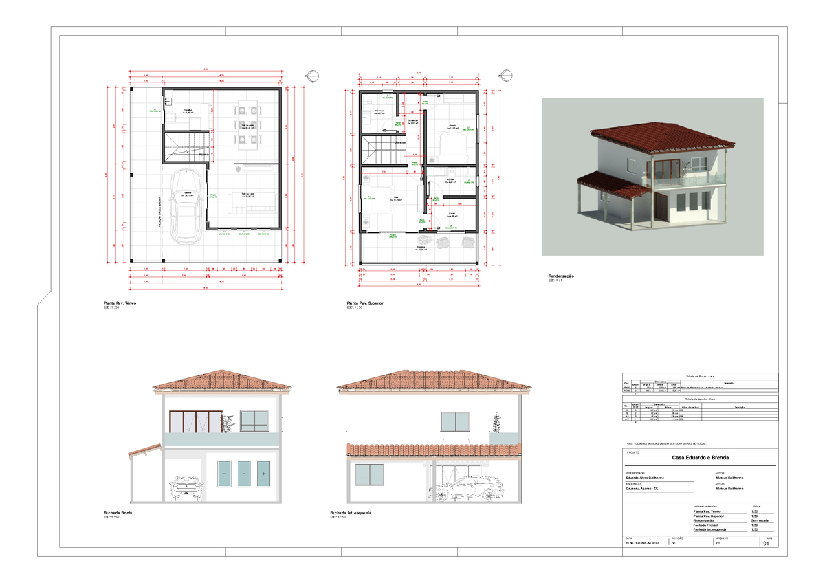 Projeto Dudu Folha 01 Não Nomeada Ac Ima Ab A Ixo A 556 M² Cozinha A 3877 M² Va Ra 1408