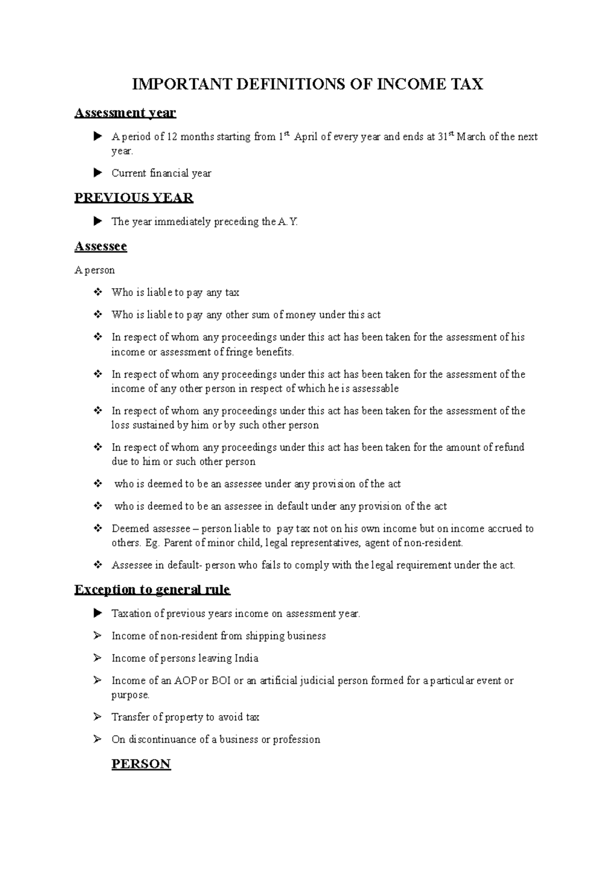 impt-definitions-of-income-tax-important-definitions-of-income-tax