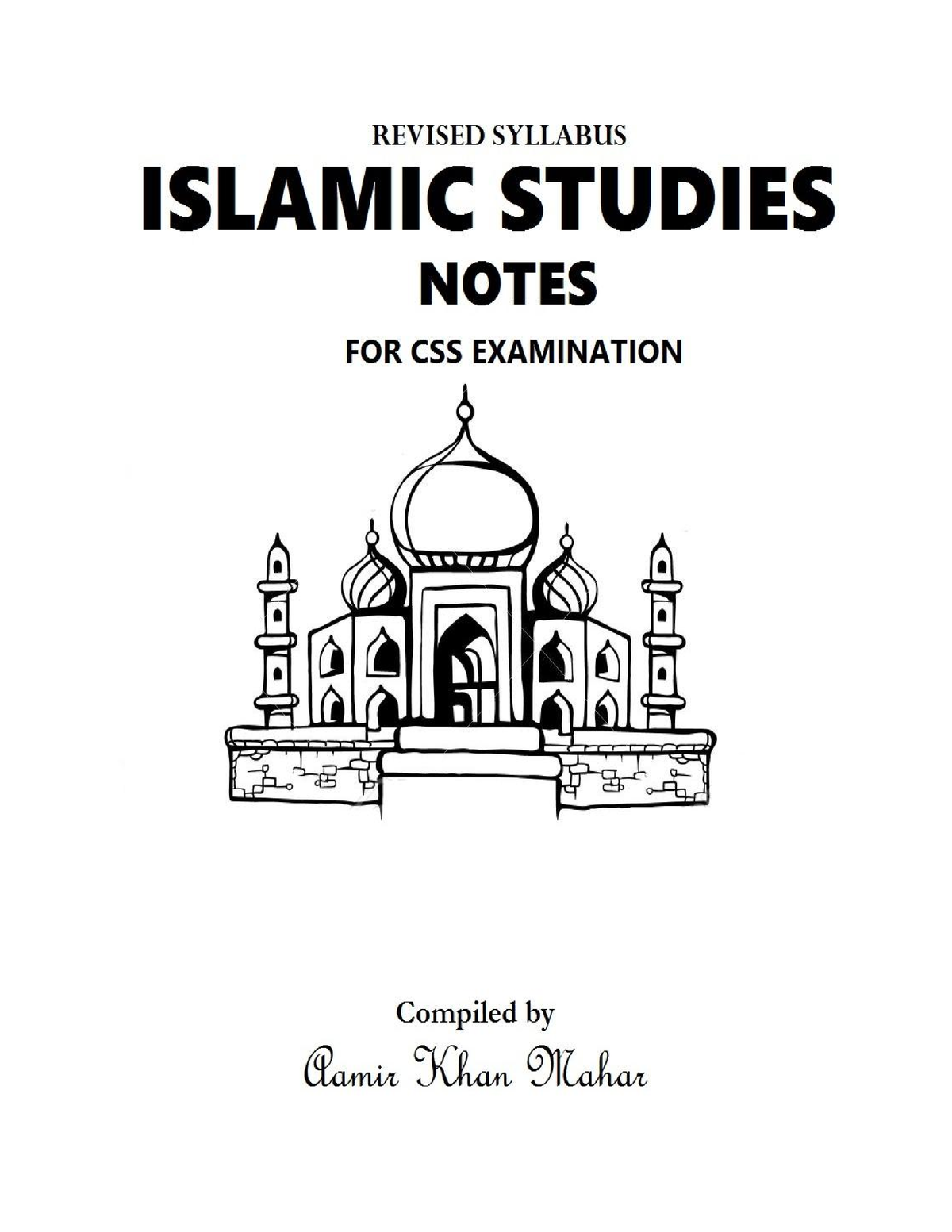 Islamiat Notes-1-2 - Isl - This EBook Is Licensed For Your Personal Use ...