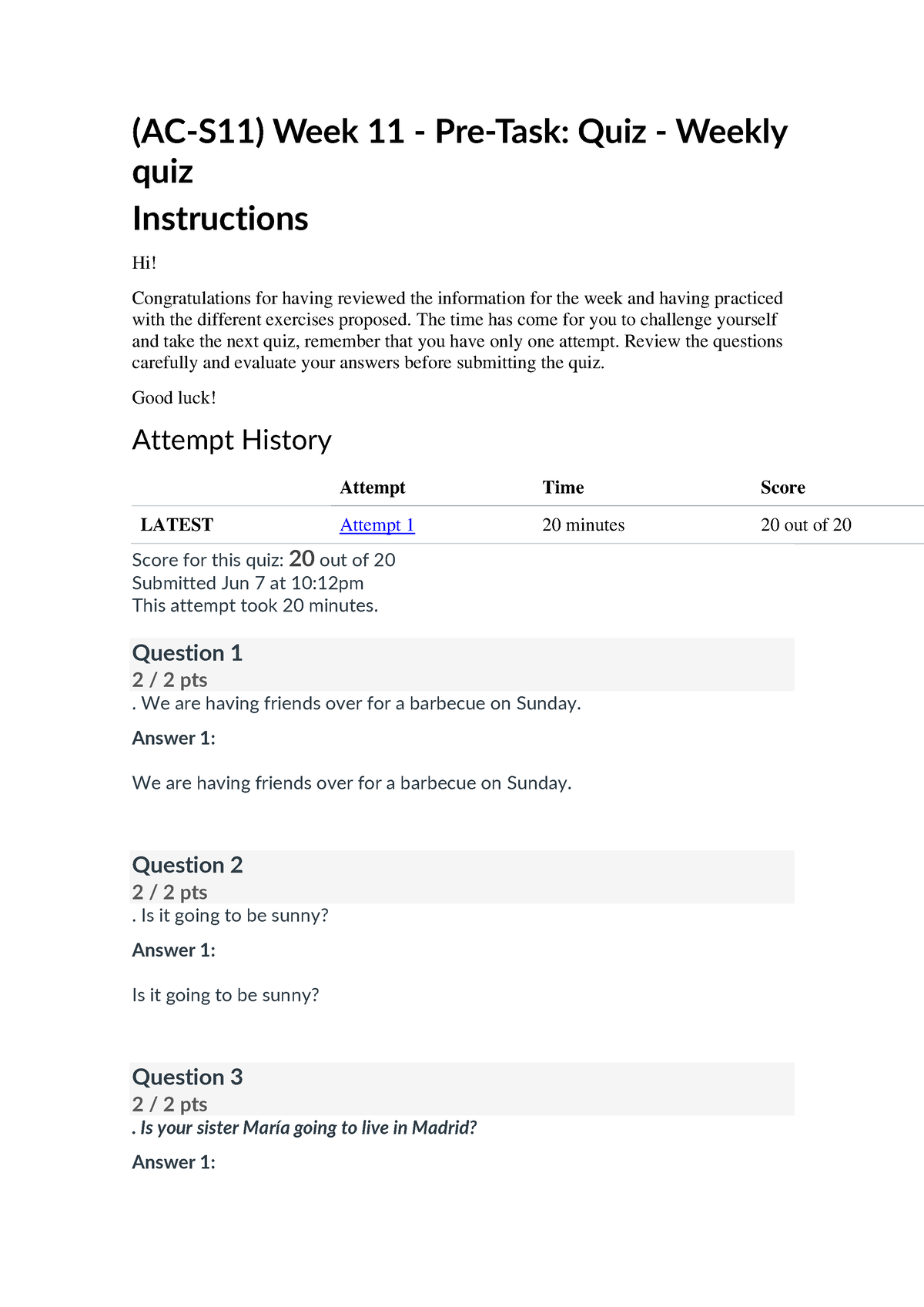 Quiz 11 - Taller Prueba - (AC-S11) Week 11 - Pre-Task: Quiz - Weekly ...