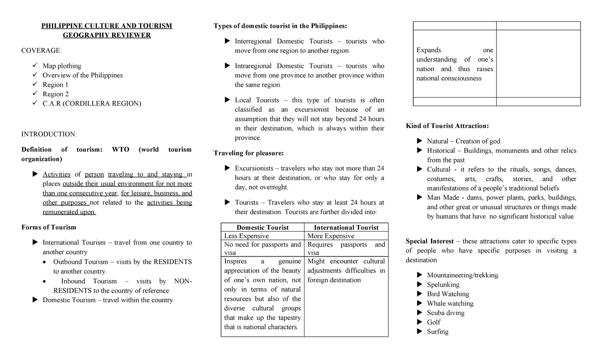 philippine-culture-and-tourism-geography-reviewer-pdf-free-philippine