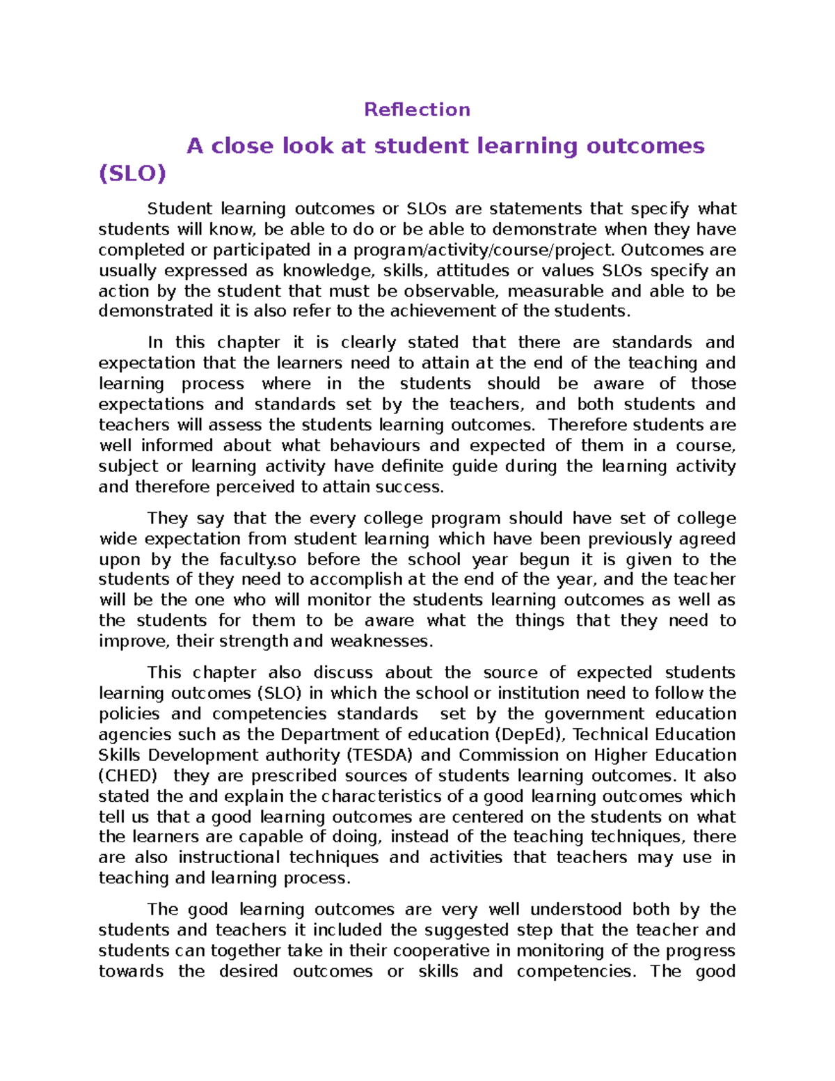 a-close-look-at-student-learning-outcomes-slo-reflection-a-close