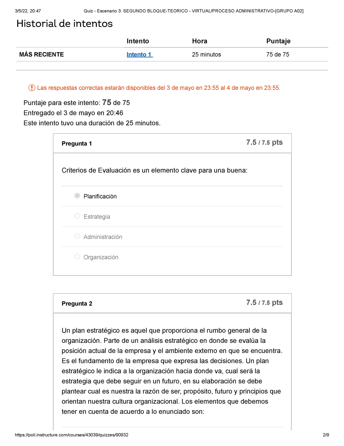 Quiz - Escenario 3 Segundo Bloque- Teorico - Virtual Proceso ...