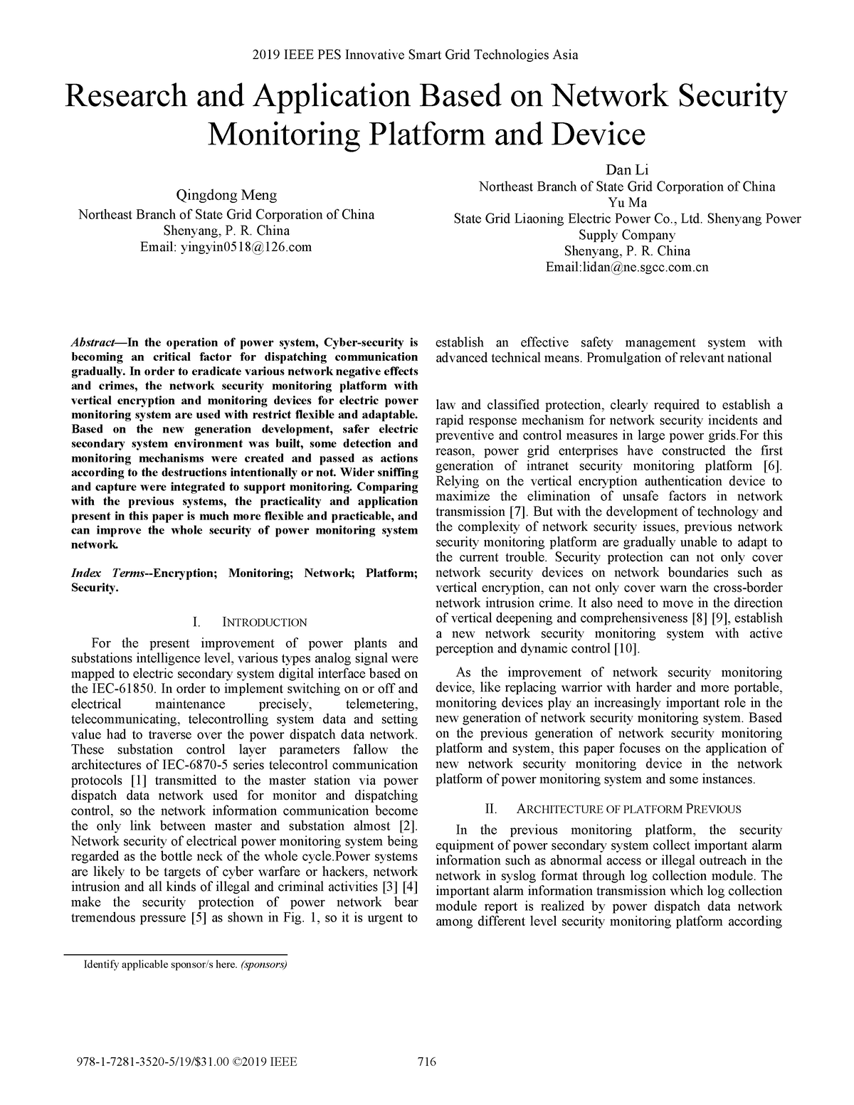 computer network security research papers