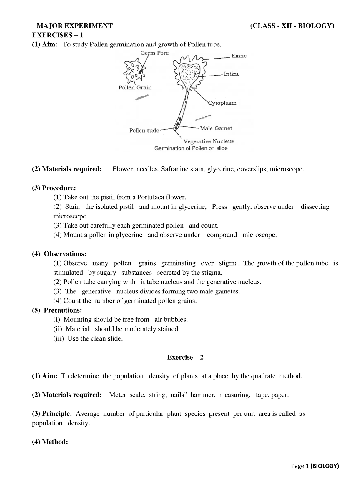 DOC-20230115-WA0020 - MAJOR EXPERIMENT (CLASS - XII - BIOLOGY ...